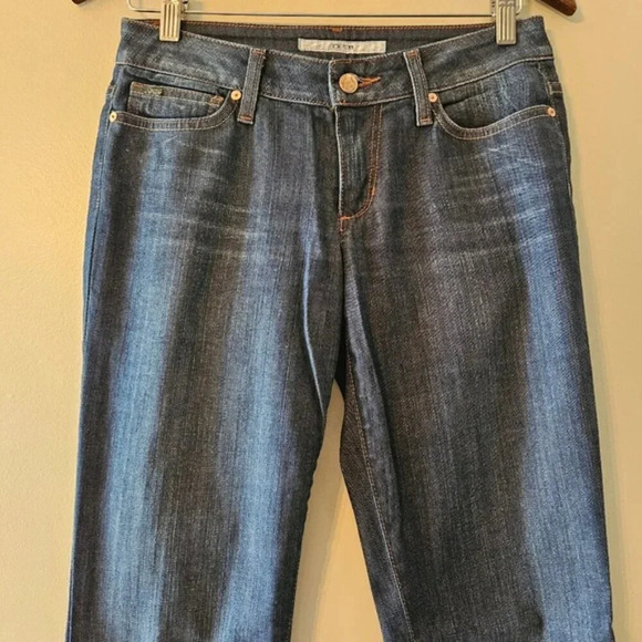 Joe's Jeans Anthropologie Honey Fit Low Rise Dark Denim Hale Wash Bootcut Sz 26. - Picture 7 of 16